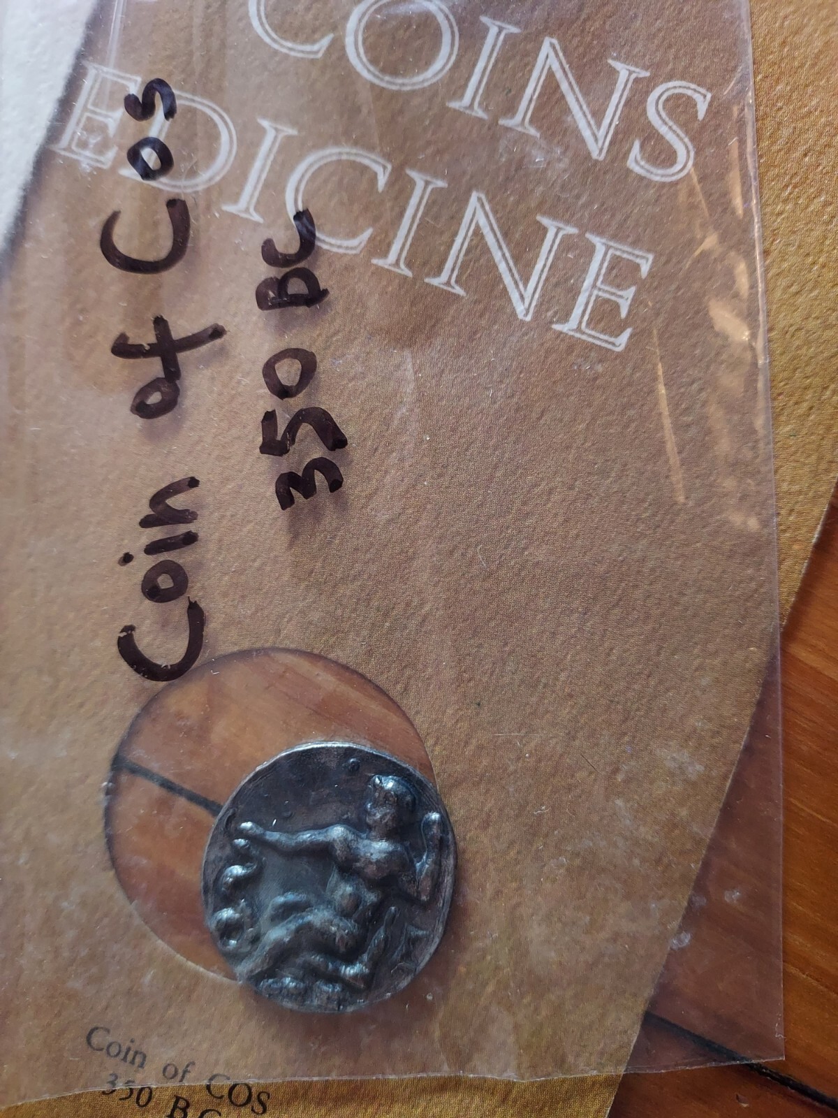 1967 Pharmaceutical Ad, Coins of Medicine, Marax, Lot of 6