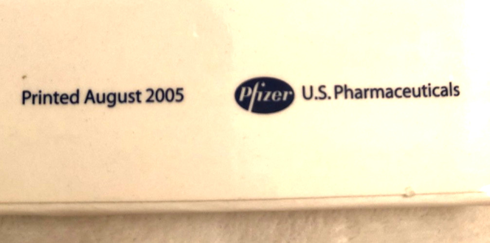 Lyrica Page Flags/Tabs w/ Dispenser Pfizer Pharmaceutical Sales Rep Merch Rare