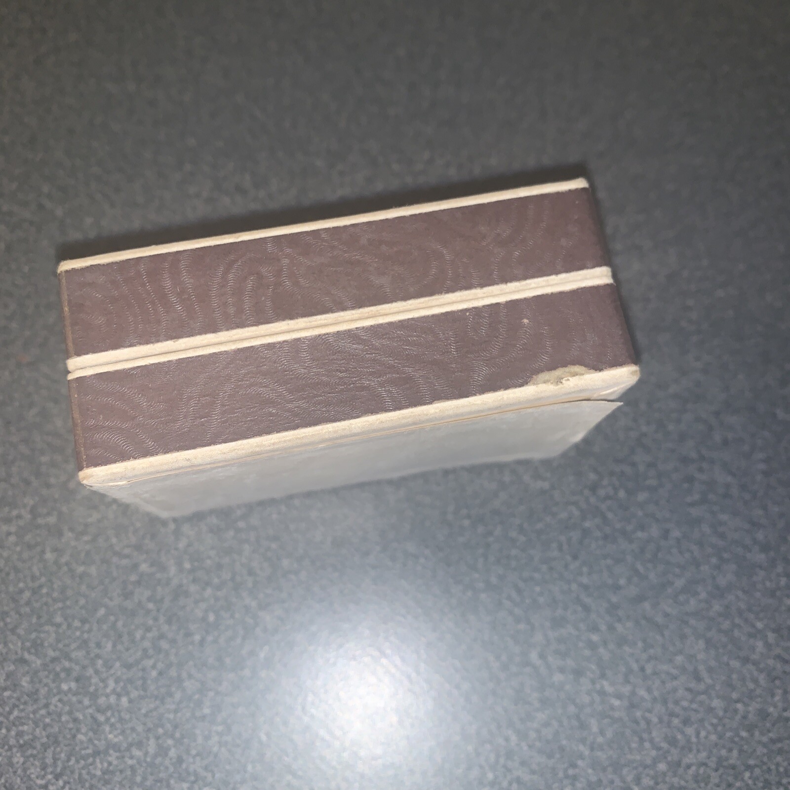 Vintage Cardboard Paper DENNIS PHARMACY Prescription Drug Pill 3″ Hinged Box