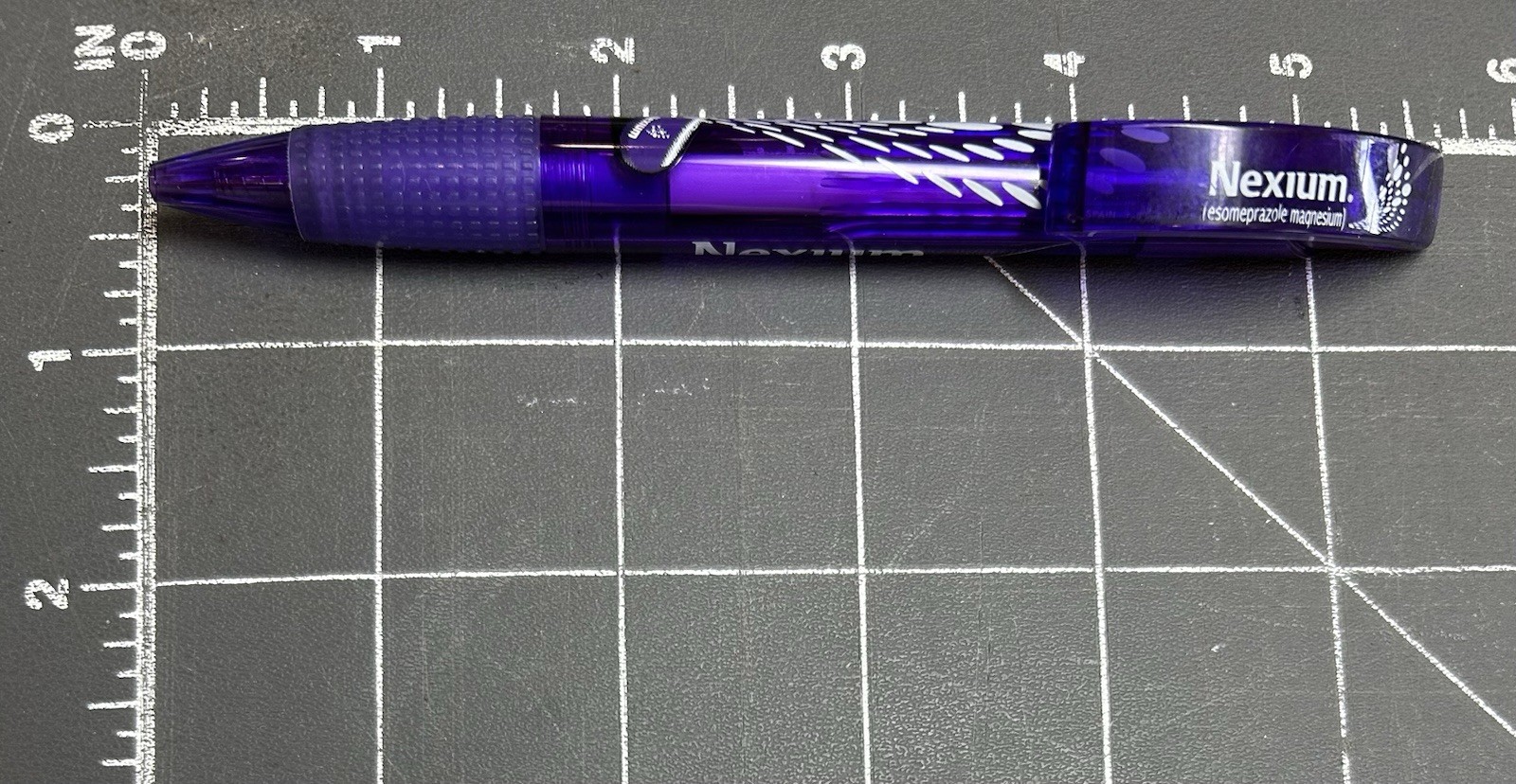 Nexium Esomeprazole AstraZeneca Pharmaceutical Promo Advertising Ballpoint Pen