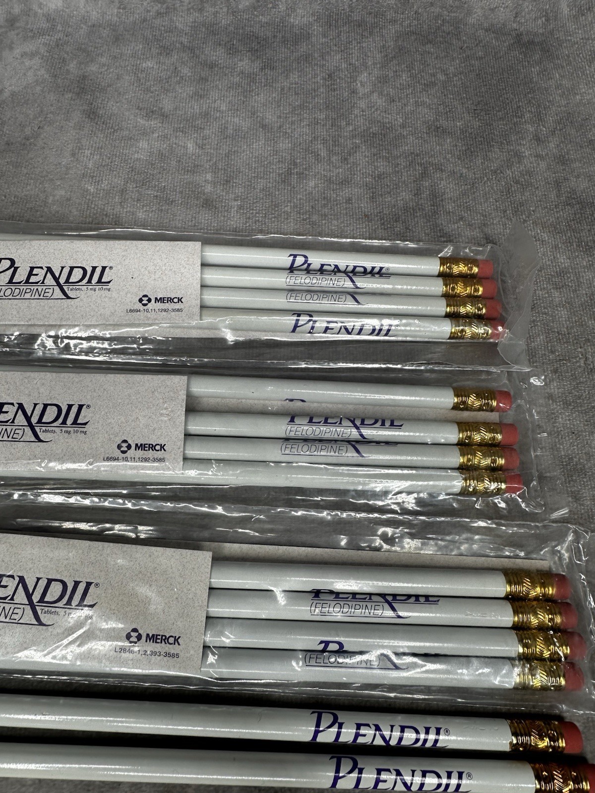 Plendil Drug Rep Pharmaceutical Advertising Pencil Doctor Lot NEW 14
