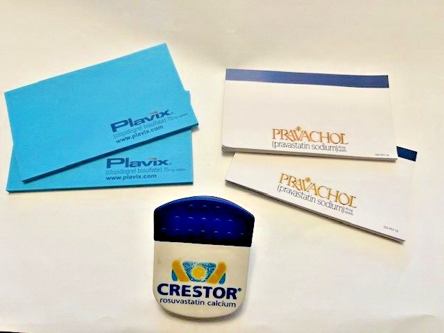 Drug Rep Promo Items Crestor, Plavix, Lovenox, Advicor, Aceon, Tricor, Minizide