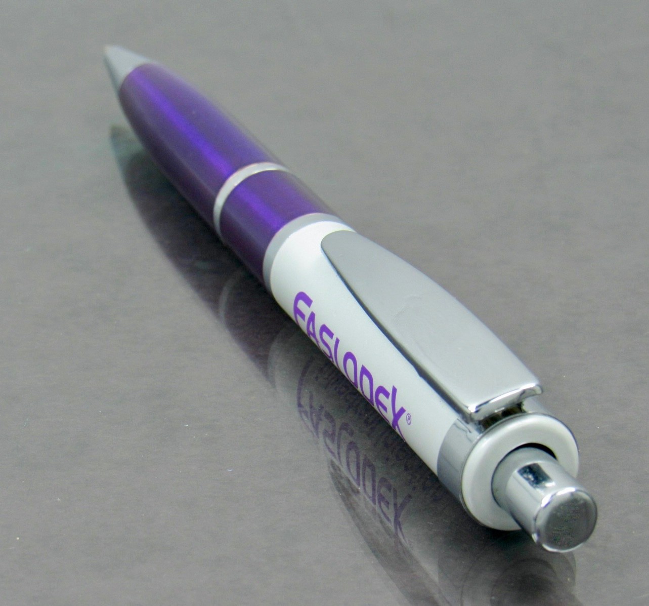 Exceptional Faslodex Metal PEN Drug Rep Pharmaceutical Promo Metallic Purple
