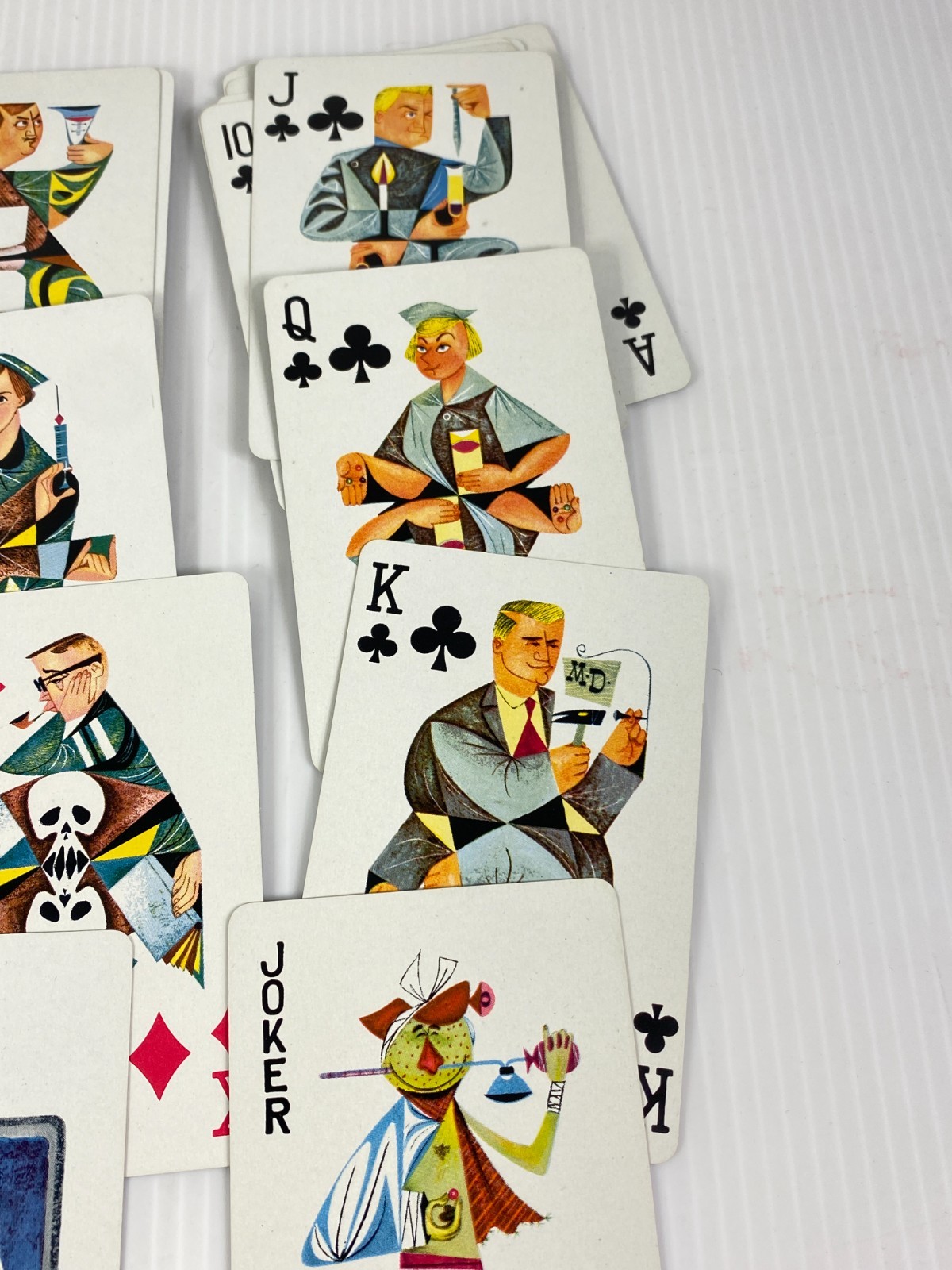 Schering Medical Deck of Playing Cards Original Box Vintage Complete NM