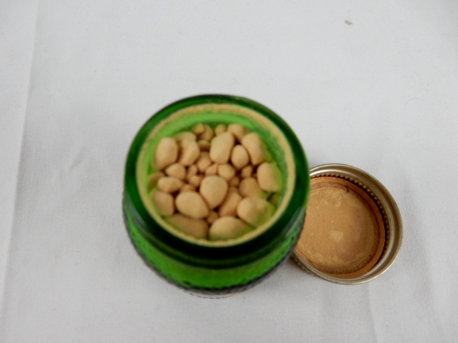 Vintage McKesson Orris Root Powder 1oz Apothecary Jar N.F.
