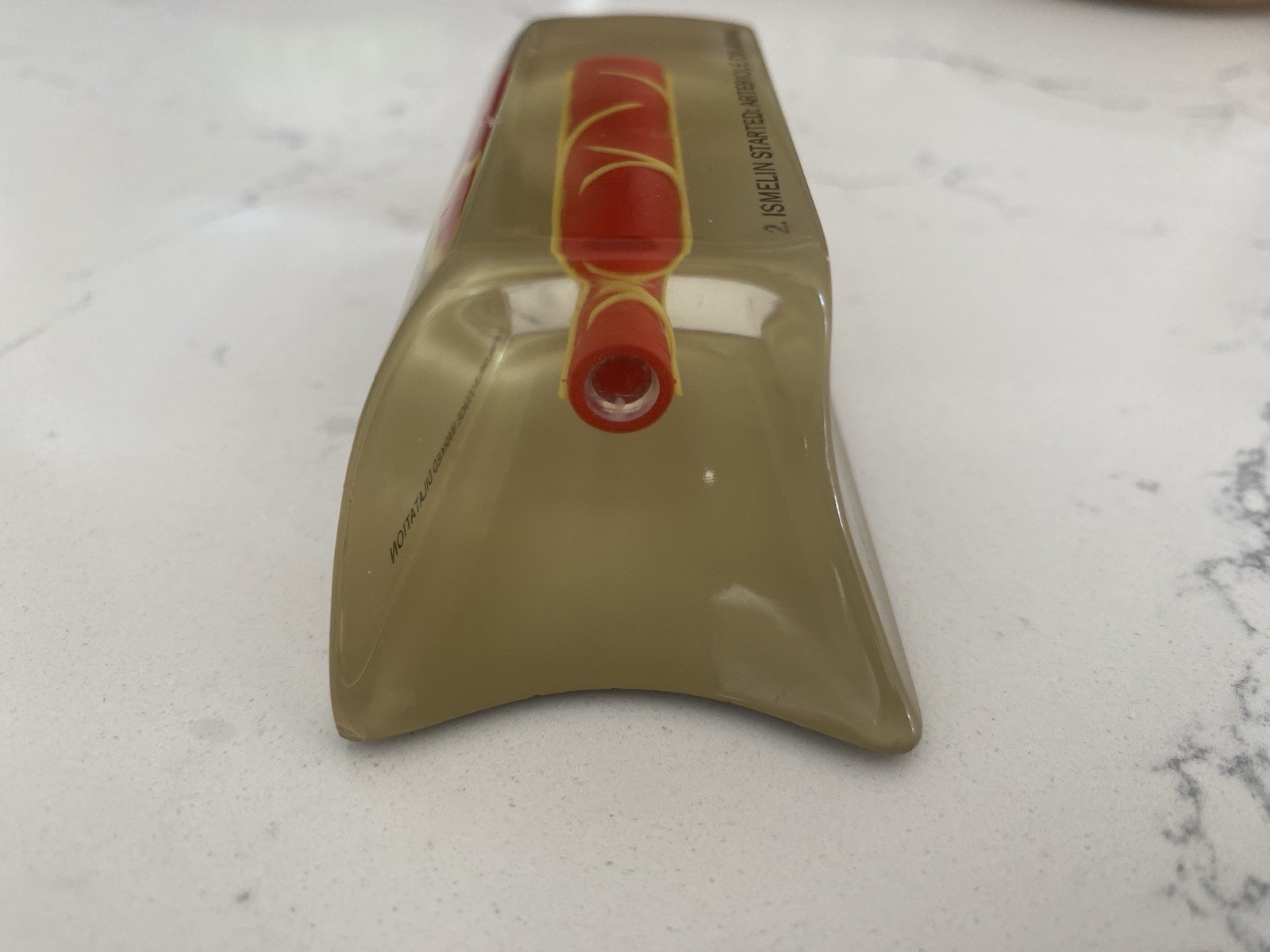 Rare 1960s CIBA Ismelin Promotional Pharmaceutical Drug Lucite Paperweight