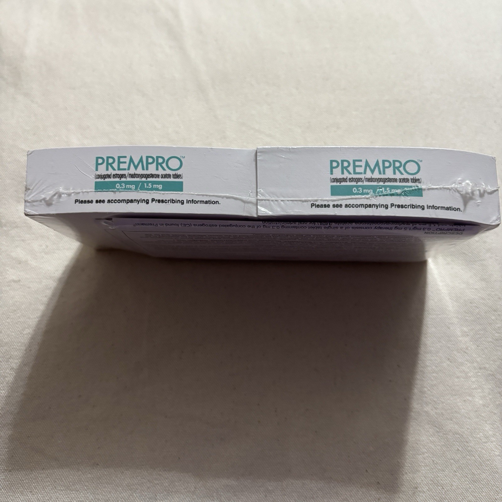 Vintage Wyeth Prempro Pharmaceutical Advertising Notepad Lot 2 Unused Drug Rep