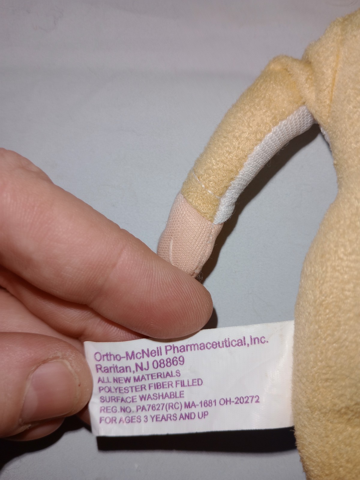 Ultracet Promotional Chef Plush Doll with Whisk Pharmaceutical Promo Toy