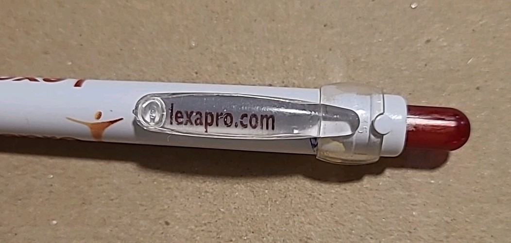 Drug Rep Pen Lexapro Advertising Promotional Promo Pharmaceutical Pharma Tested
