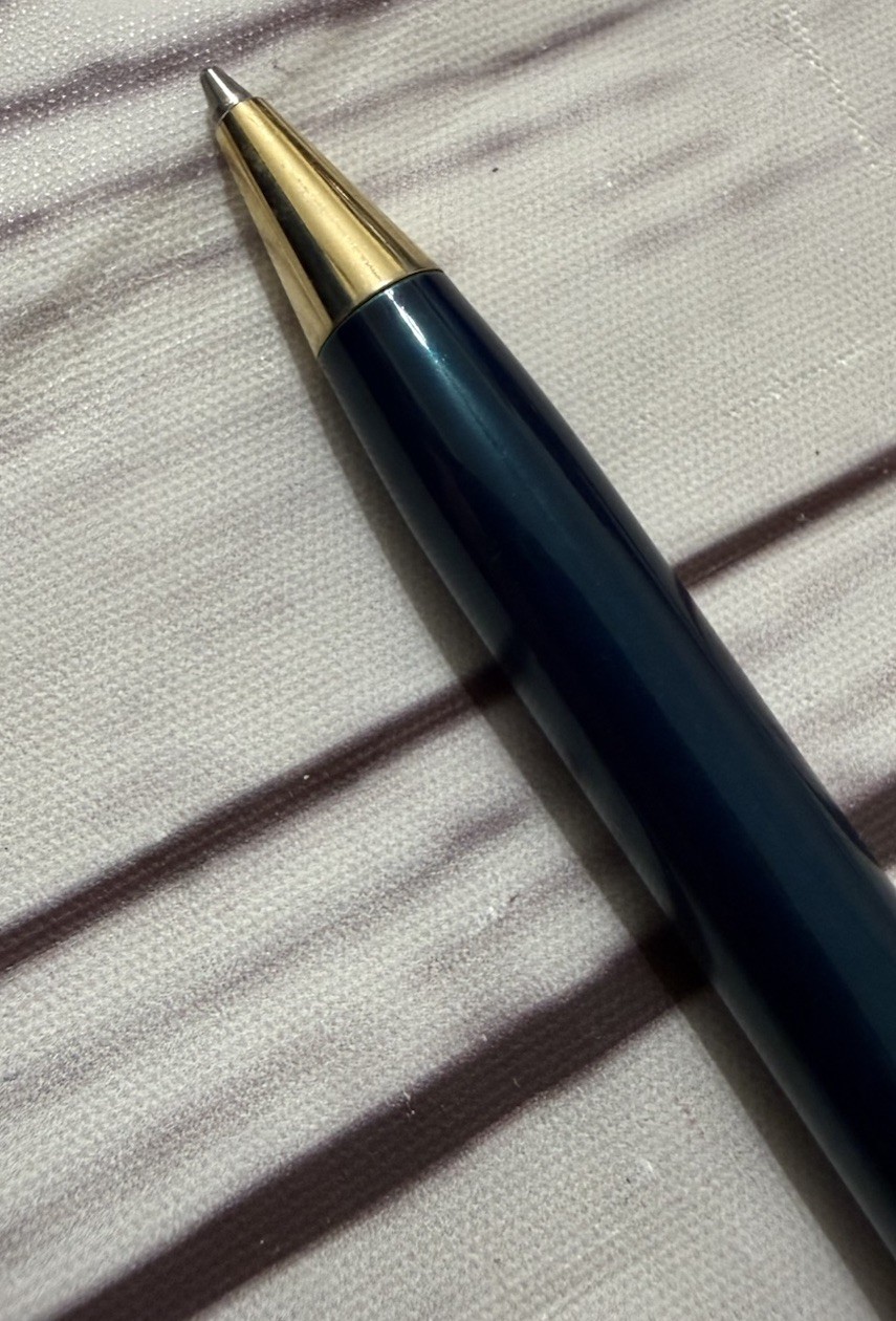 ZYRTEC Green Heavy Metal Medical Drug Rep Pharmaceutical Pen Collectible