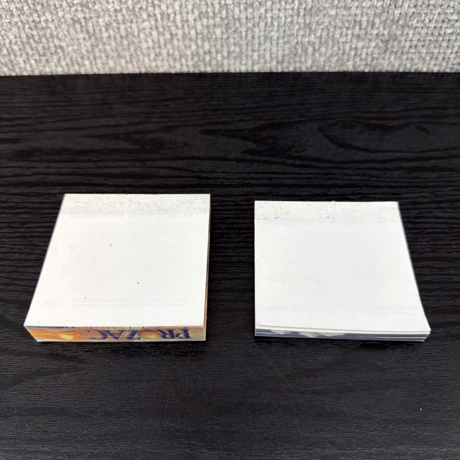 Prozac Lilly Post-its Pads Partial Used Set of 2