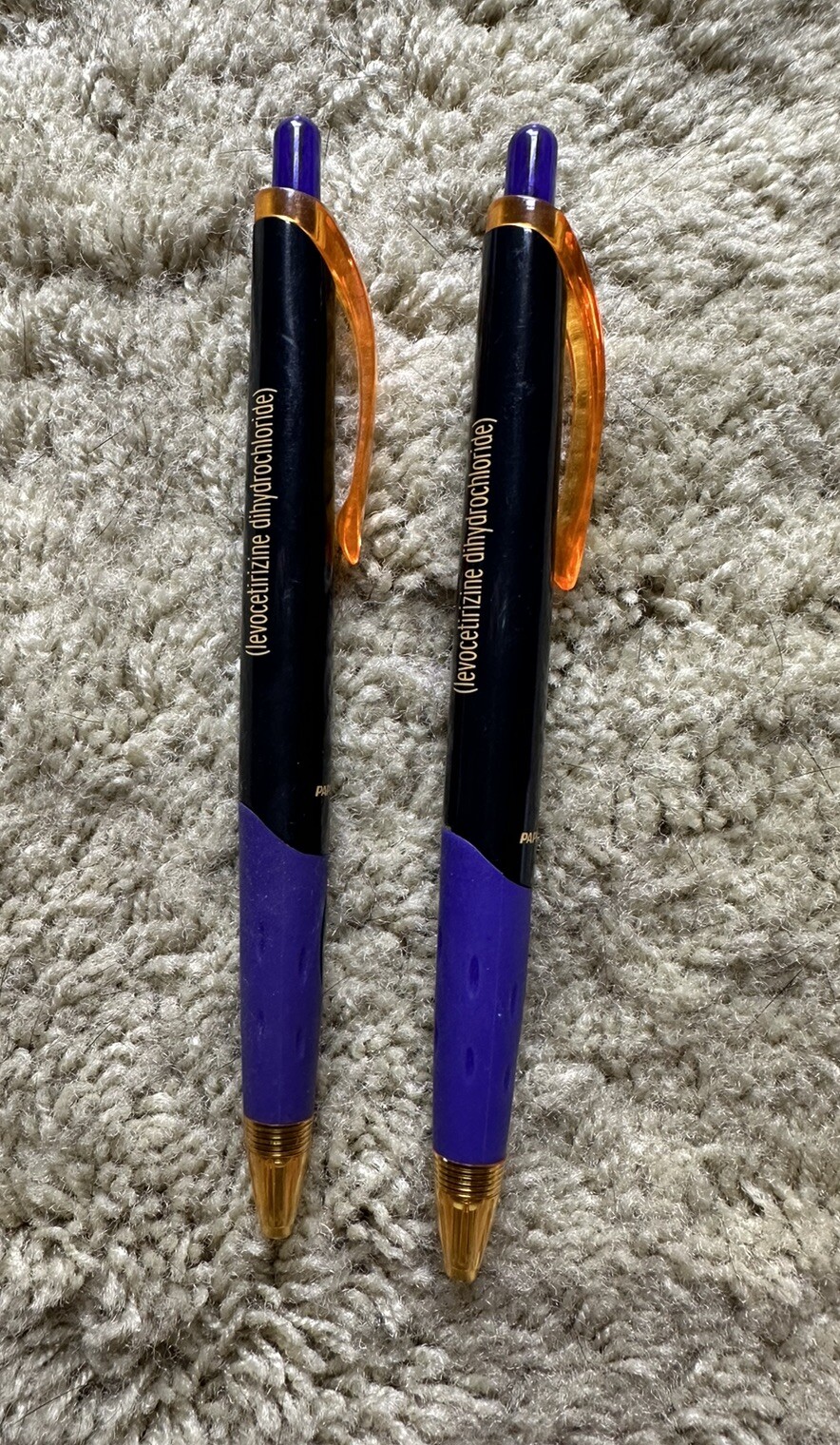 Xyzal Drug Rep Advertisement Pens