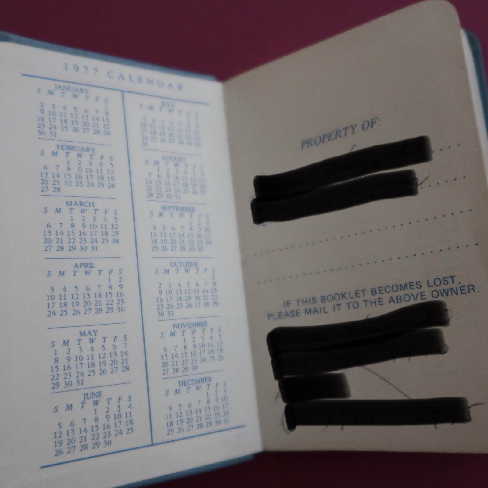 Vintage Sandoz Pharmaceutical Advertising Datebook Reference Rep Guide 1977