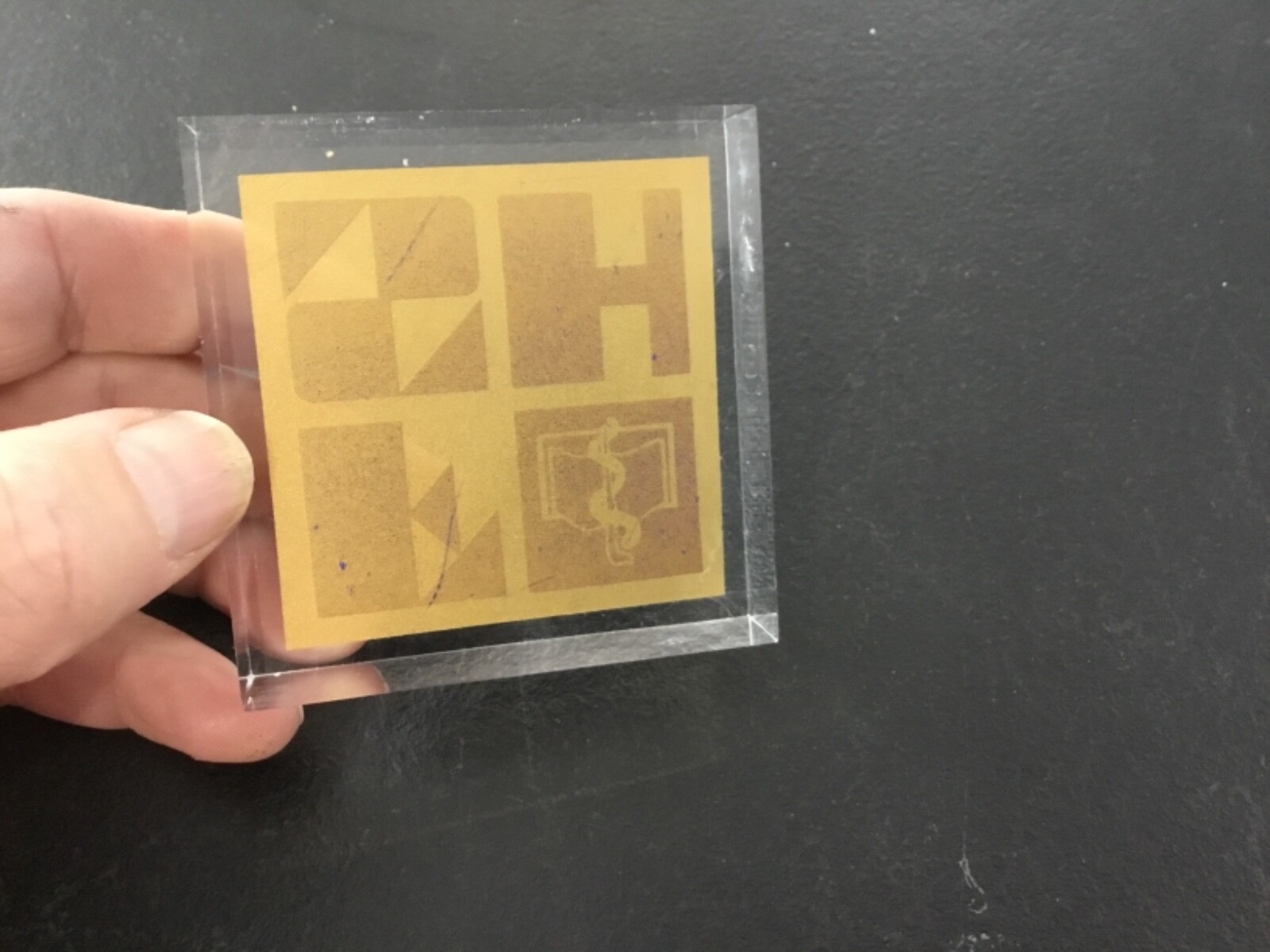 FSH Franklin Square Hospital Acrylic Paper Weight