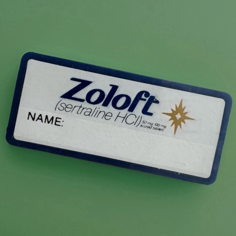 Rare Vintage ZOLOFT Promotional Beeper Tag 1990’s Pfizer Pharma Collectible