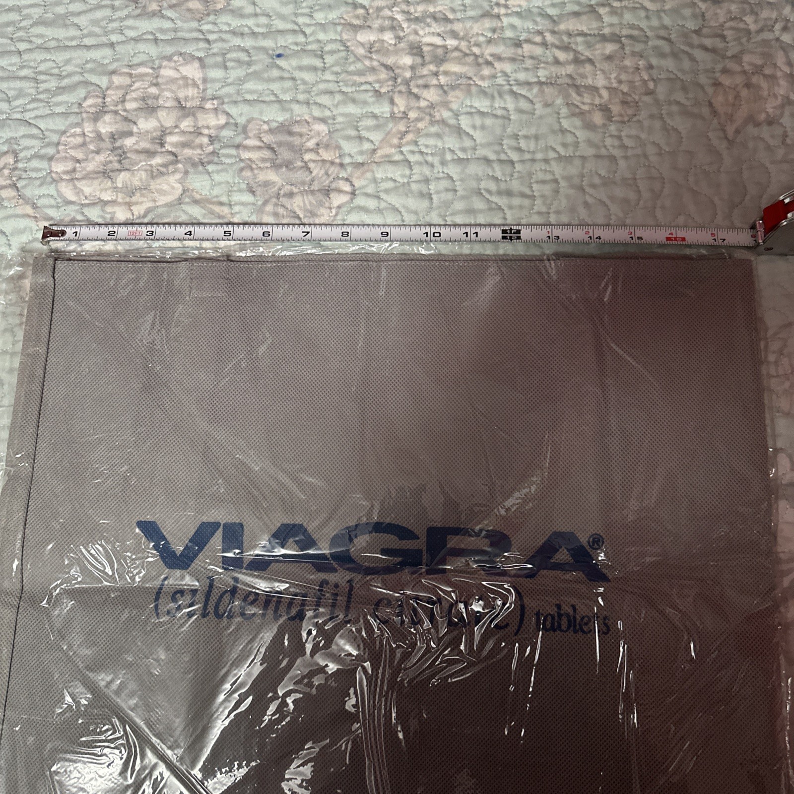 Viagra and Detrol LA Pharmaceutical Drug Rep Advertising Tote Bag NEW