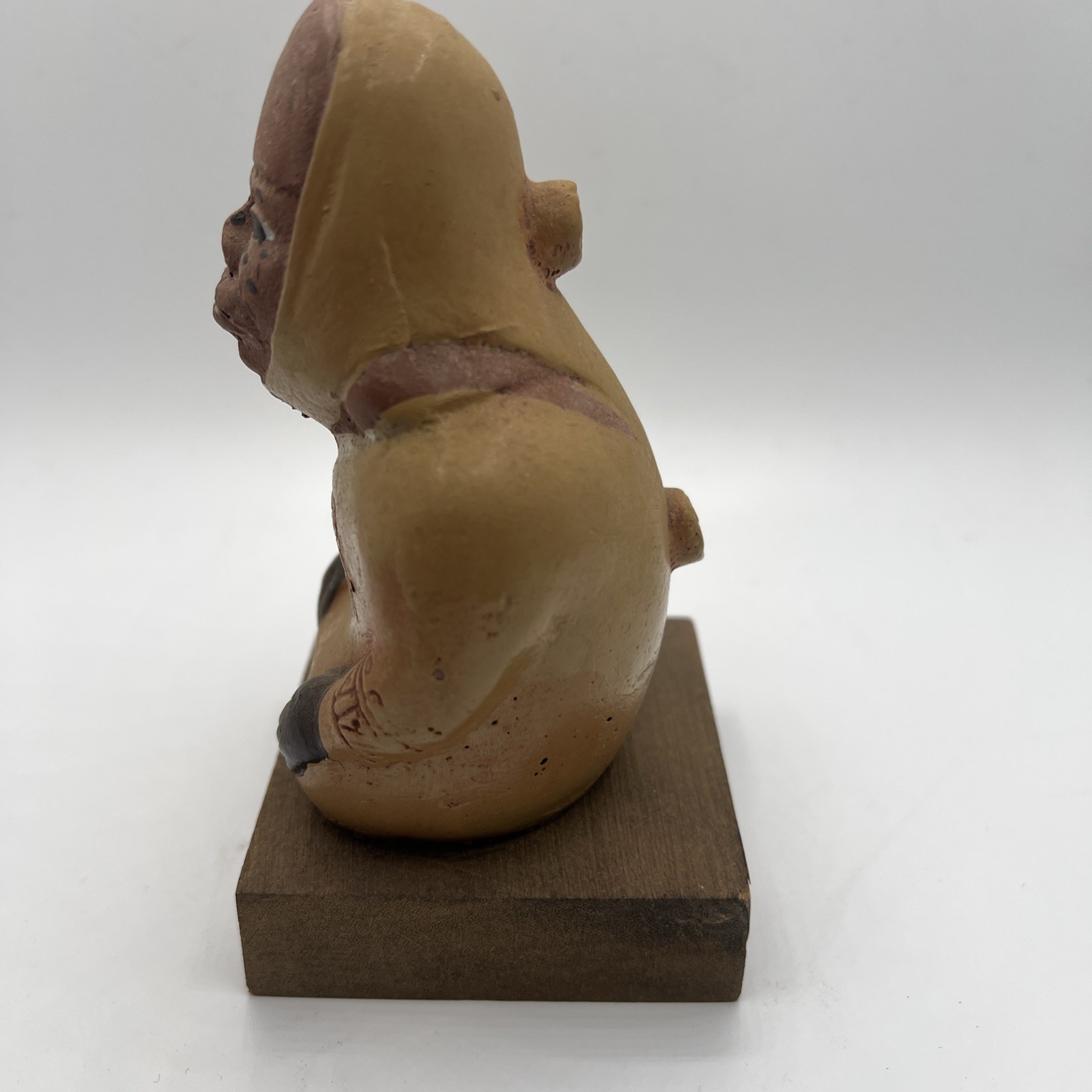 Vintage Schering Pharm. Mayan Advertising Figurine Leishmaniasis Vessel