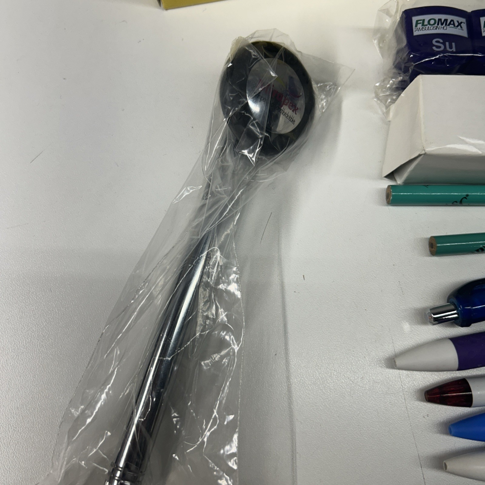 Pharmaceutical Drug Rep Pens Pencils Massager Percussion Hammer Lexapro Norvasc