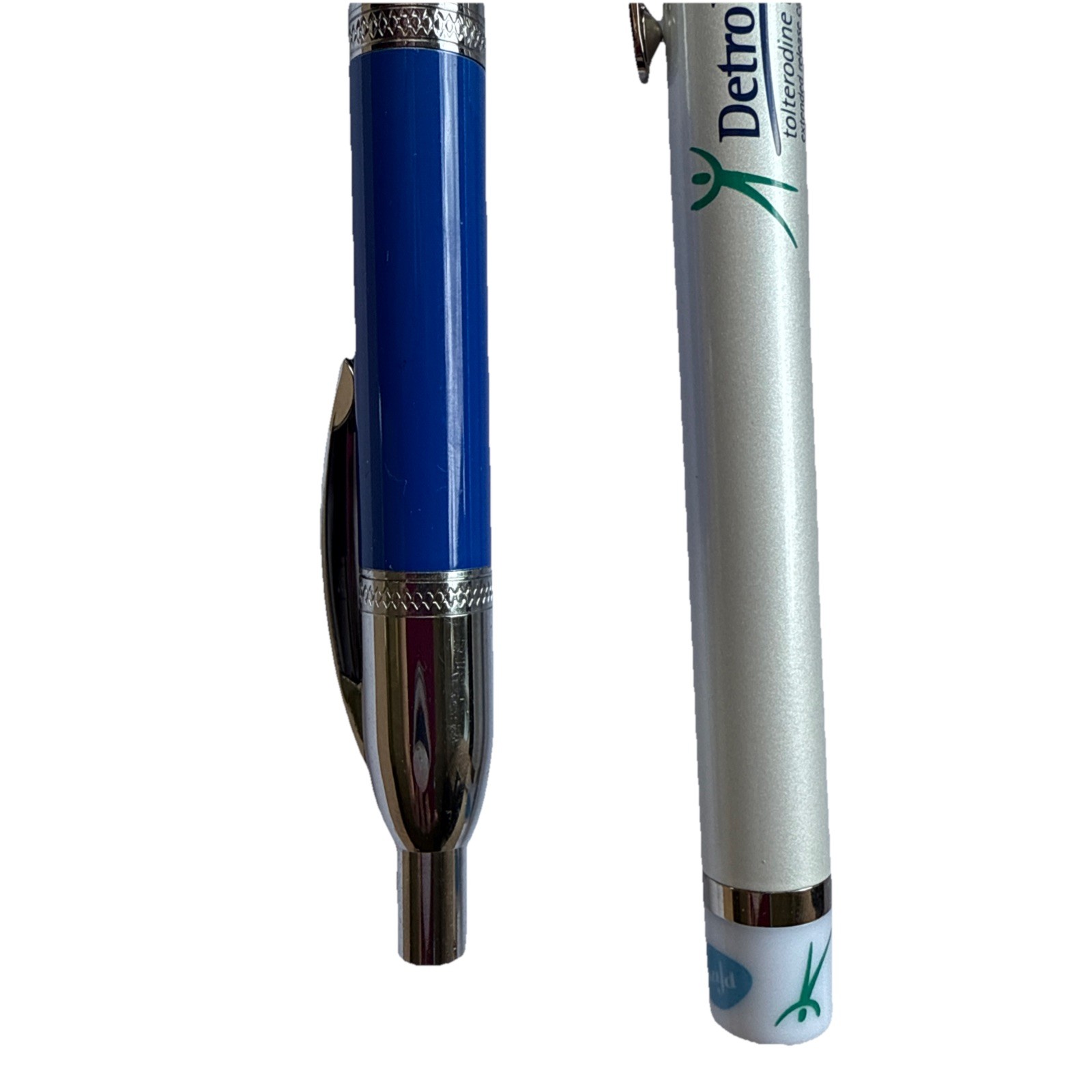 Rare Lot Viagra Pharmaceutical Metal Pen Drug Rep Advertising & Pen Light READ