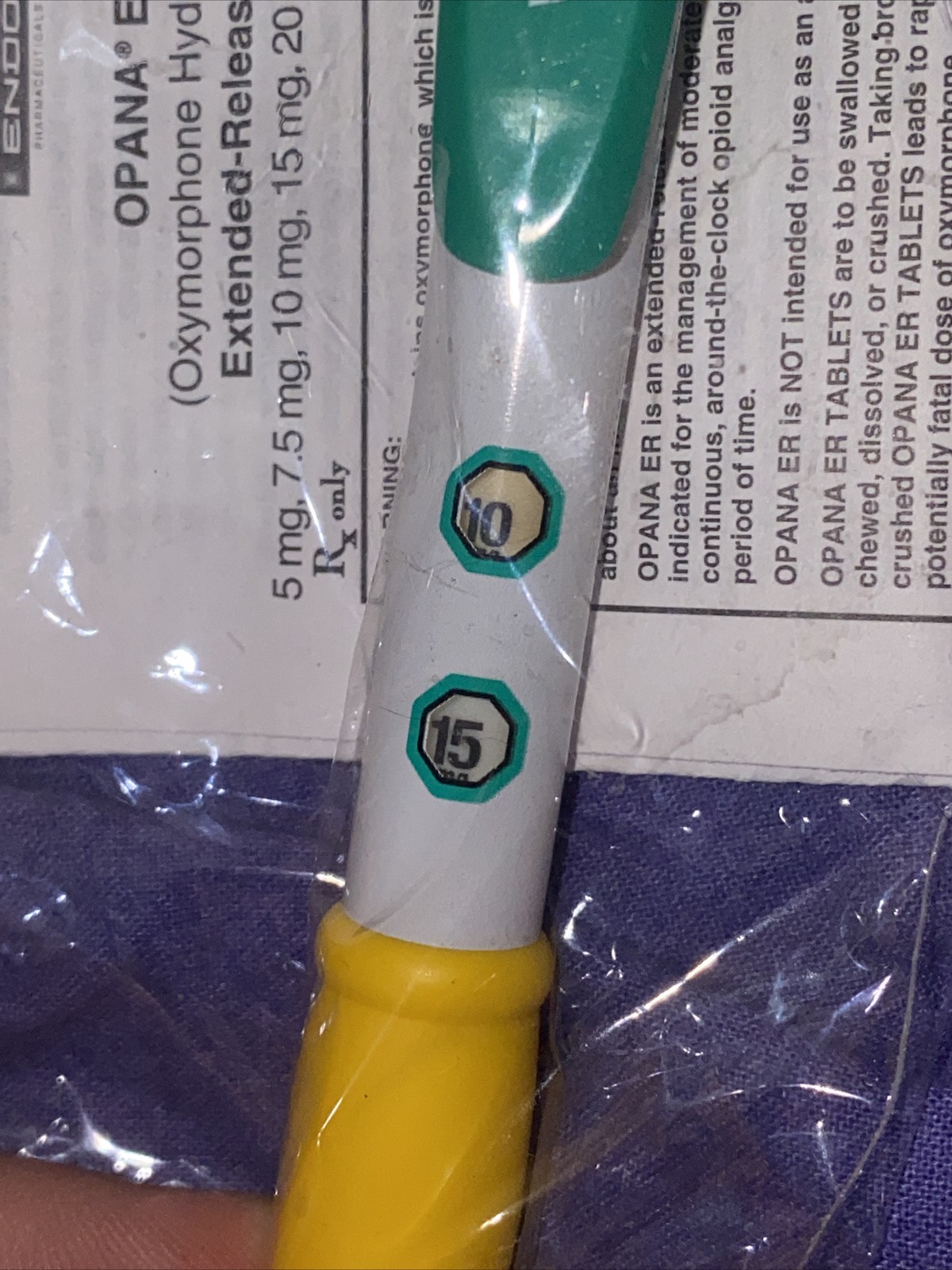 Pharmaceutical Opana Pen Rare Collectibles DRUG REP PEN NARCOTIC Promotional