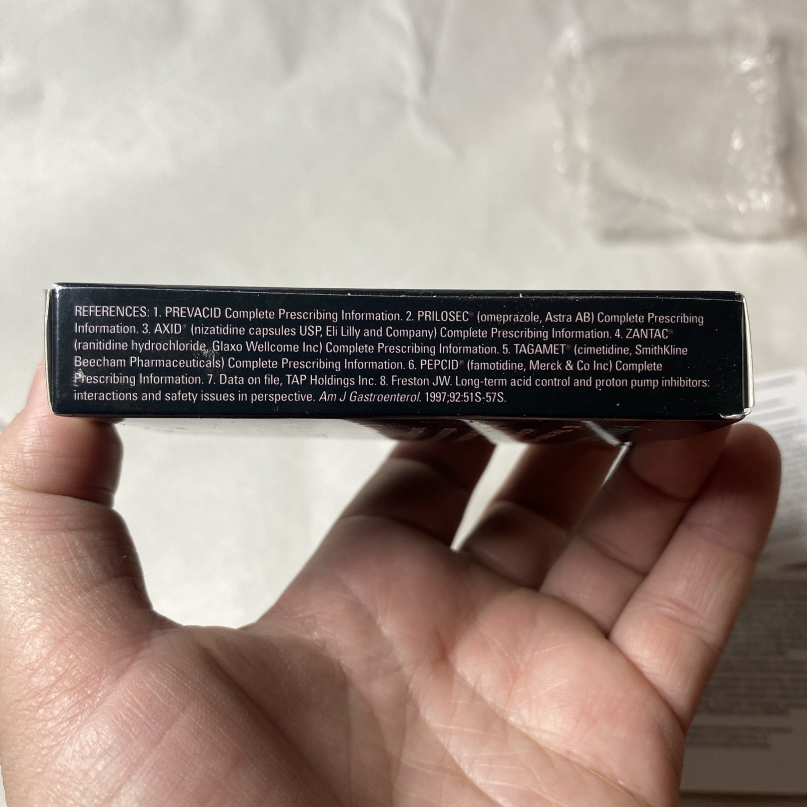 Prevacid Tap Pharmaceutical Playing Cards RARE Open Box Lansoprazole Collectible