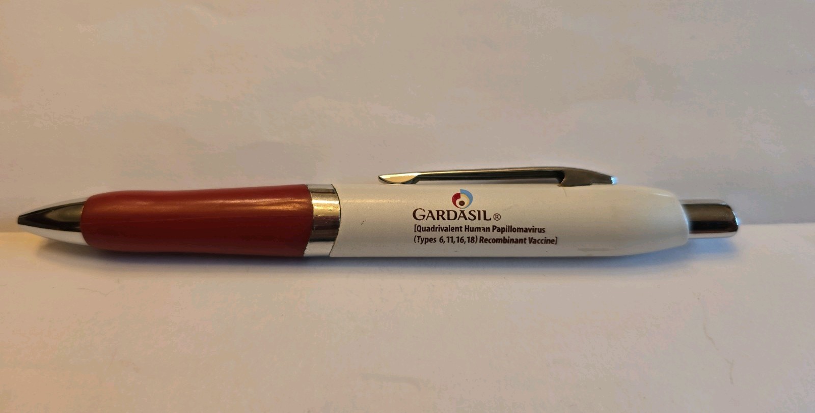 Gardasil- Metal Pen-Pharmaceutical Drug Rep Collectible Vintage