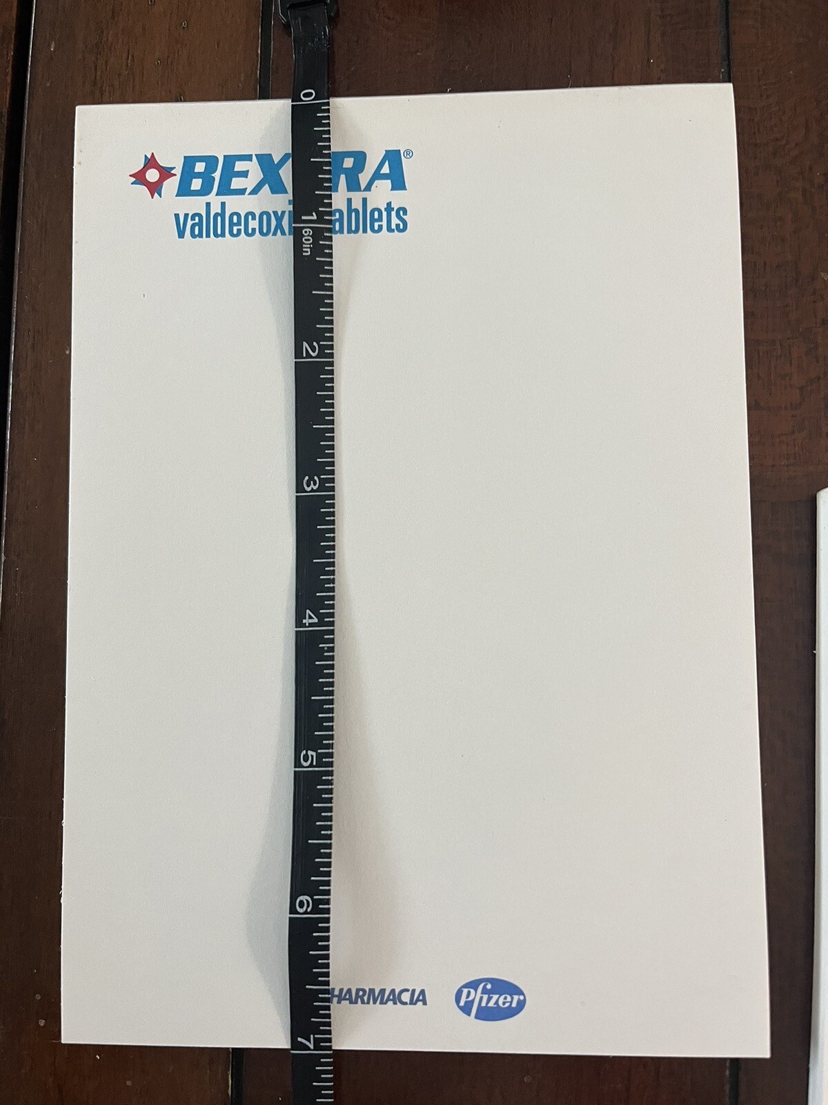 BEXTRA Tablets Advertising Notepads Two Pfizer Pads