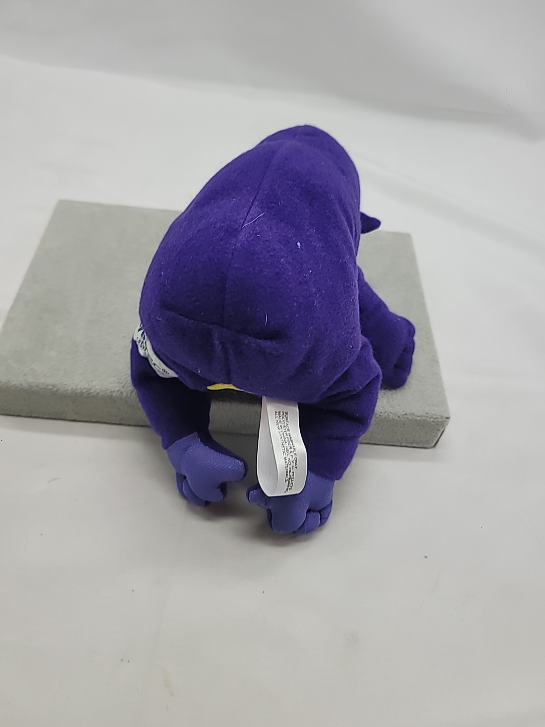 Zyrtec Purple Gorilla Plush Beanbag Toy Advertising Promo Pharmac Monkey 6″ 1998