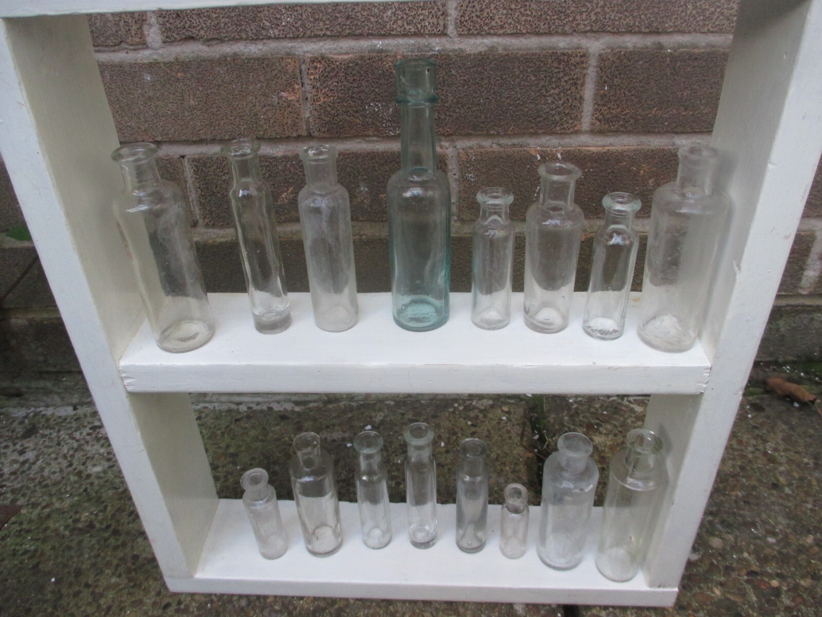 25X CHEMIST MEDICINE MEDICAL HOSPITAL GLASS UTILITY POTION PHARMACY VIAL BOTTLES