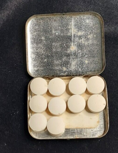 Old Medicine Tin Blackstone’s Magnesia Tablets Blackstone Products New York