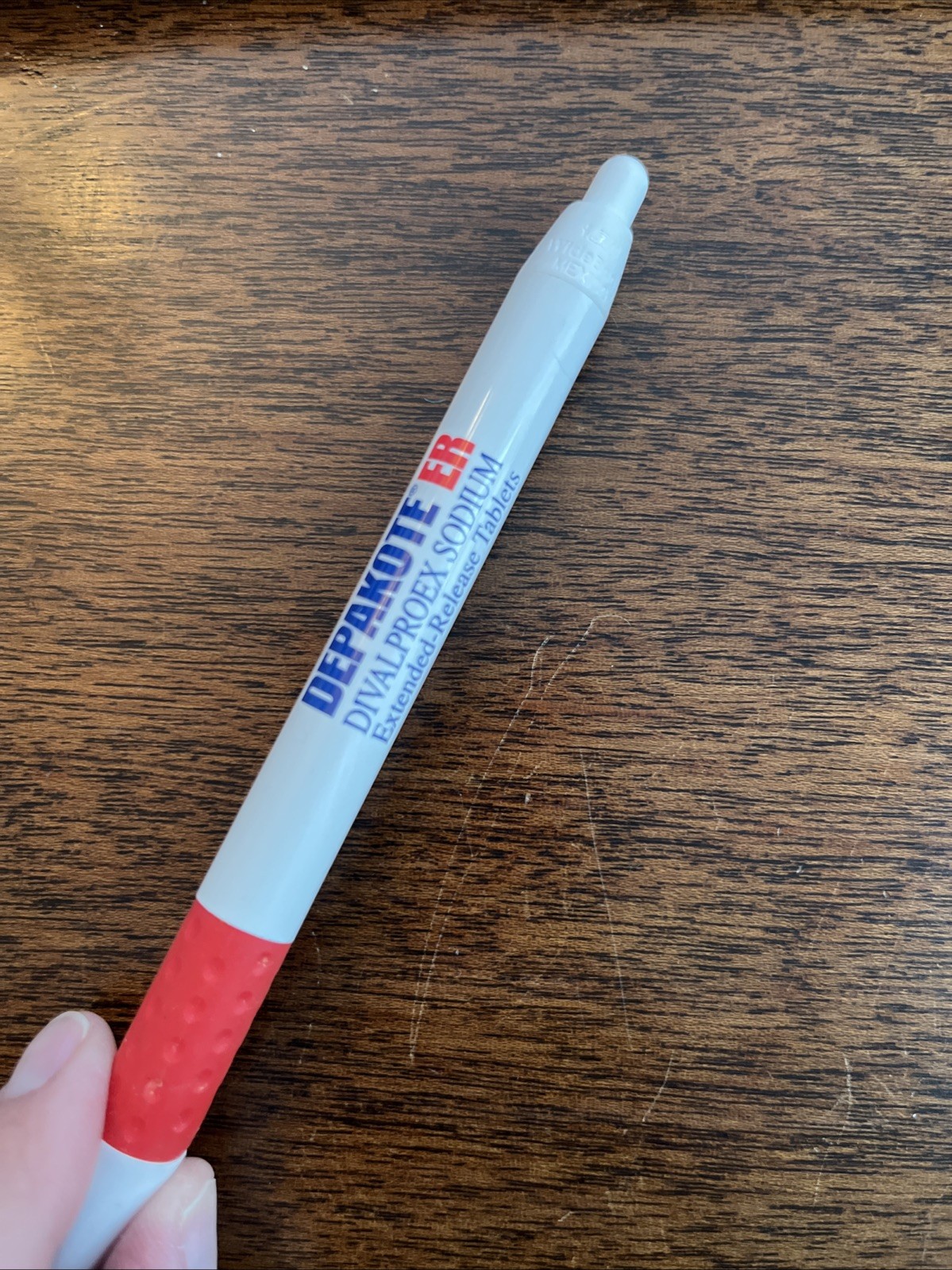 DEPAKOTE ER Medical Drug Rep Pharmaceutical Pen Used Blue Sample Working AbbVie