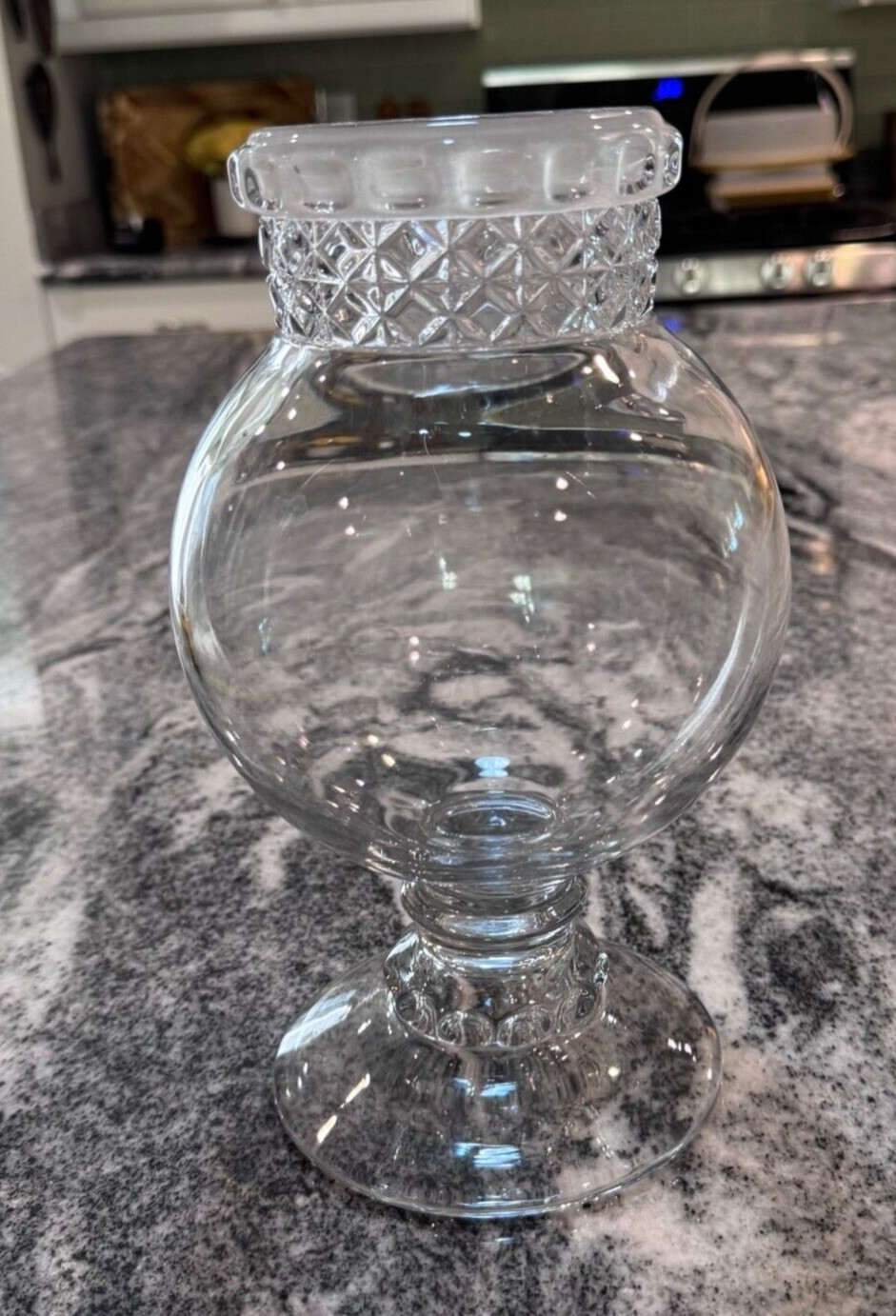 Vintage Dakota Tiffin Glass Drug Store Pharmacy Apothecary/Candy Jar