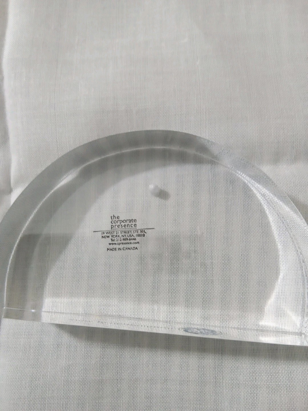 2008 Healthcare Financial Services Commemorative Acrylic Wall Plaque & GE Plaque