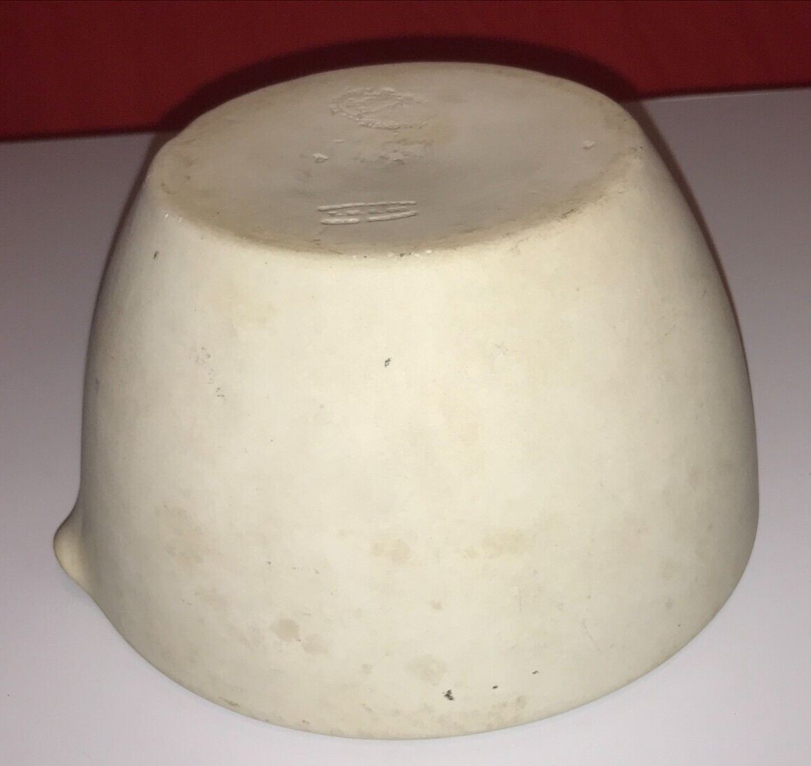 ANTIQUE PHARMACY MORTAR WITH PESTLE THOMAS MADDOCK & SONS T.M.S. ACID PROOF .