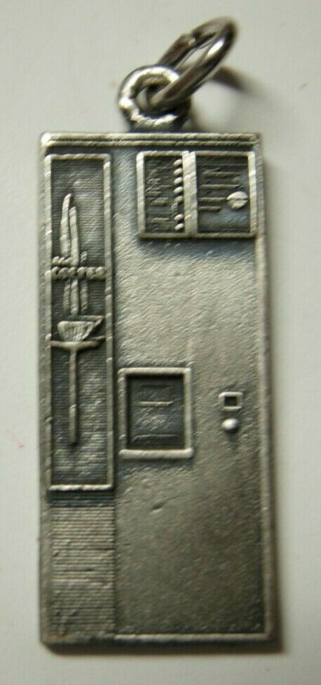 60s 70s Coin Op Coffee Machine Pendant / Charm – Employee Service Award