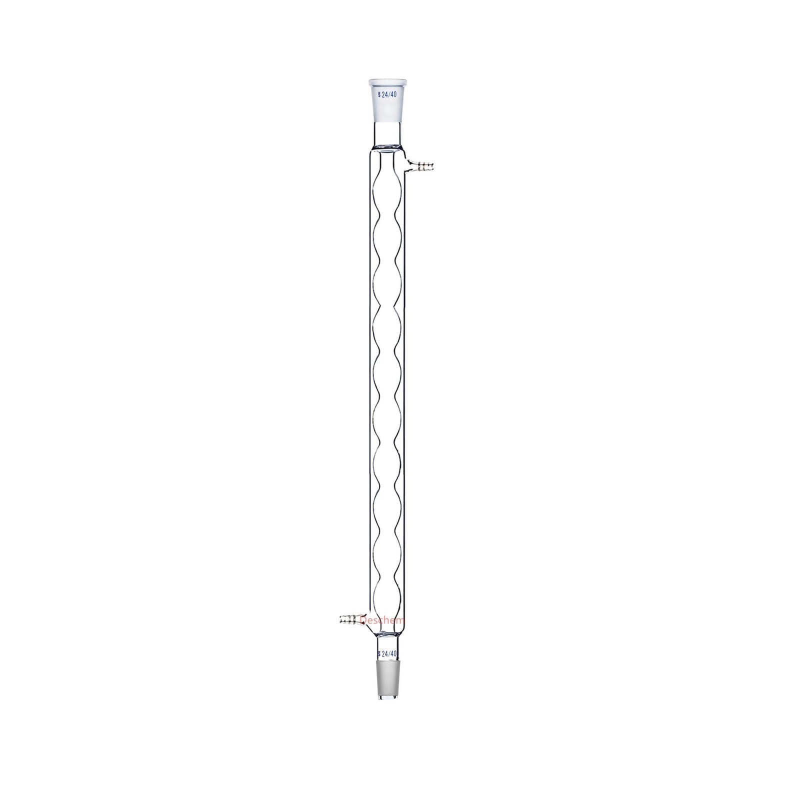 500mm,24/40,Glass Allihn Condenser,Ball Shape Column,Laboratory Glassware