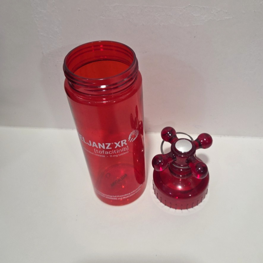 Xeljanz XR (Extended Release) Water Bottle Drug Rep Promotional Item