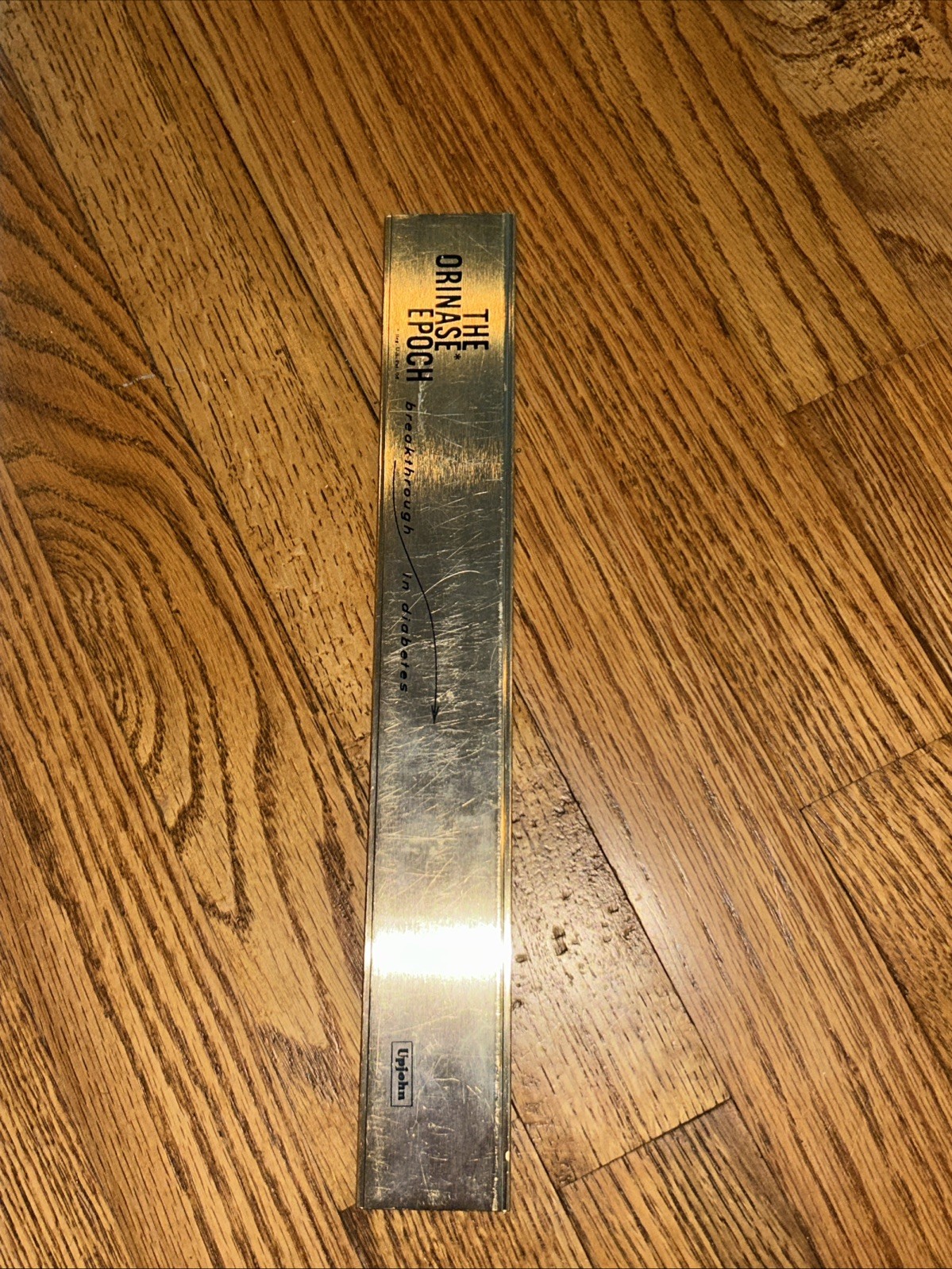 Pharmaceutical Drug Rep Metal Ruler Upjohn Orinase