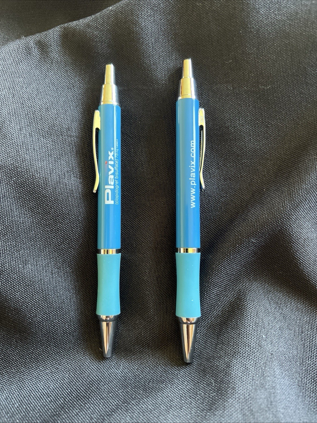 Plavix clopidogrel bisulfate 75mg pharmaceutical black ink pens drug rep