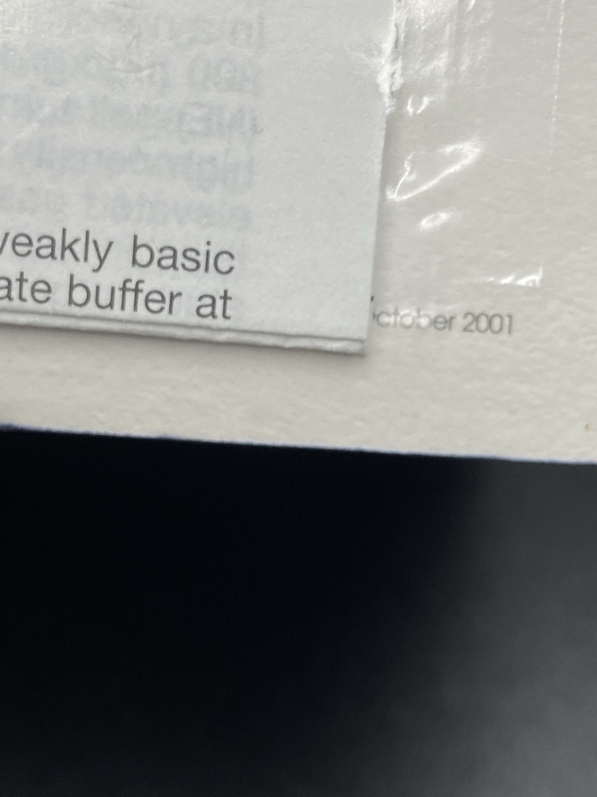 Vintage 2001 Protonix IV Gerdy Pharmaceutical Promotional Note Memo Pad Sealed
