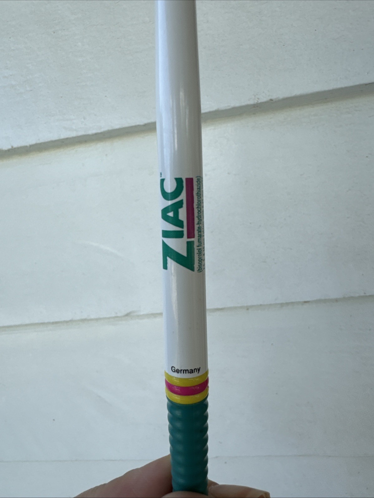 ZIAC Pharmaceutical Promo Pen Procter Gamble Retro RX Ad Germany