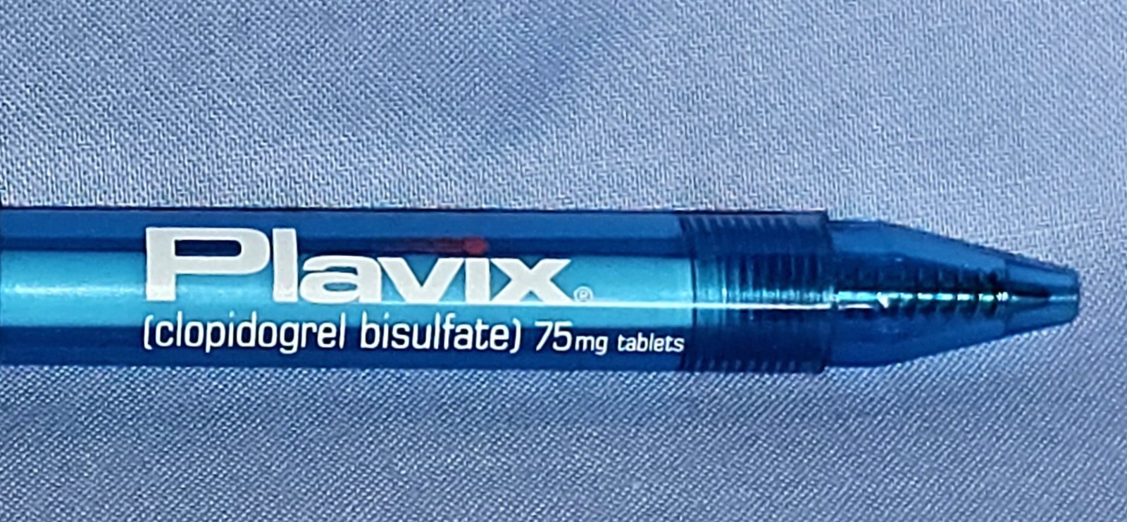 PLAVIX Pharmaceutical Drug Rep Ink PEN Medical Collectible Advertising Promo NEW