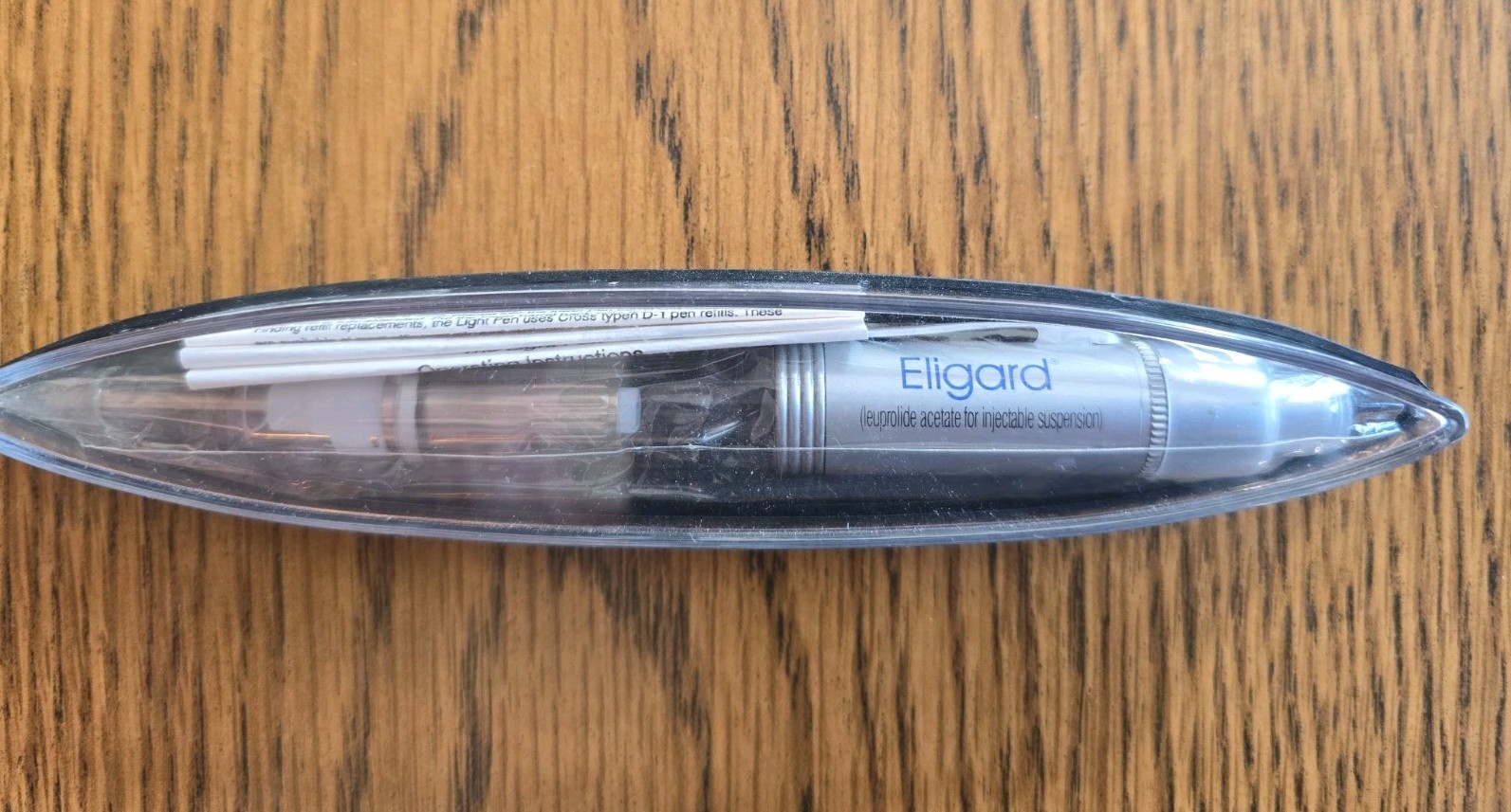 Eligard Lighted PEN Drug Rep Pharmaceutical Promo Advertising Vintage In Case