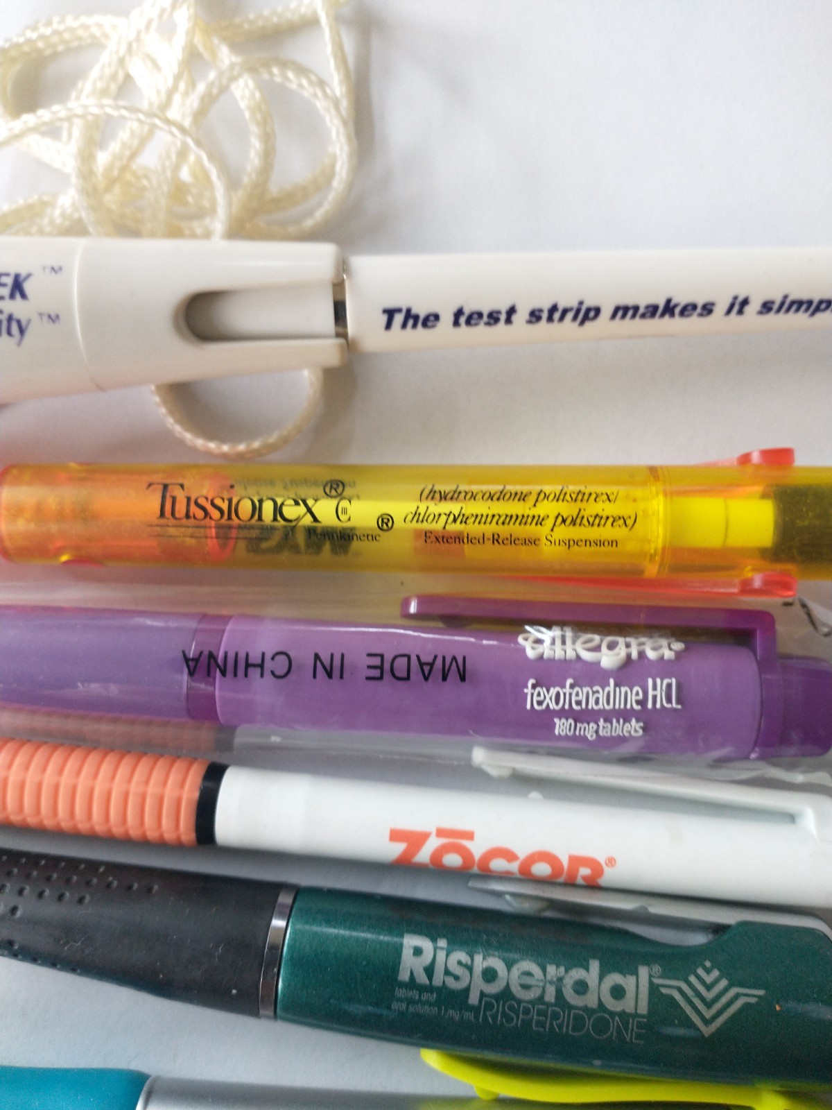 Lot of 10 Pharmacy Drug Representative Pens – Untested- Lot 5