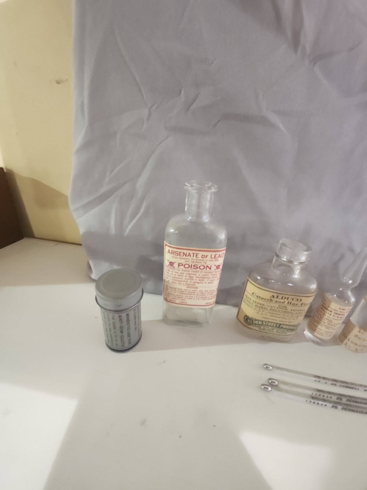 Antique Medical and Pharmaceutical Collection- 12 Pcs