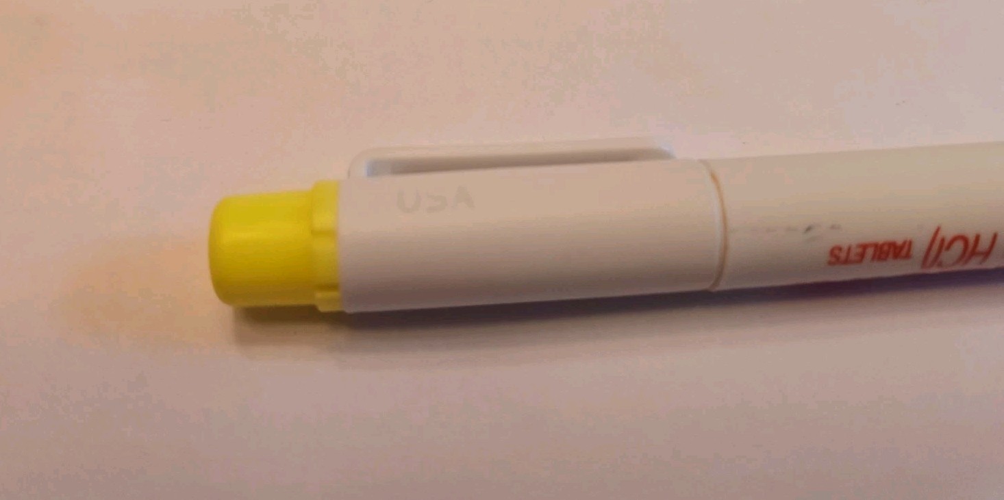 MAXAQUIN Ink / Highlighter Pens Set of 3 – Pharmaceutical Drug Rep Vintage Rare