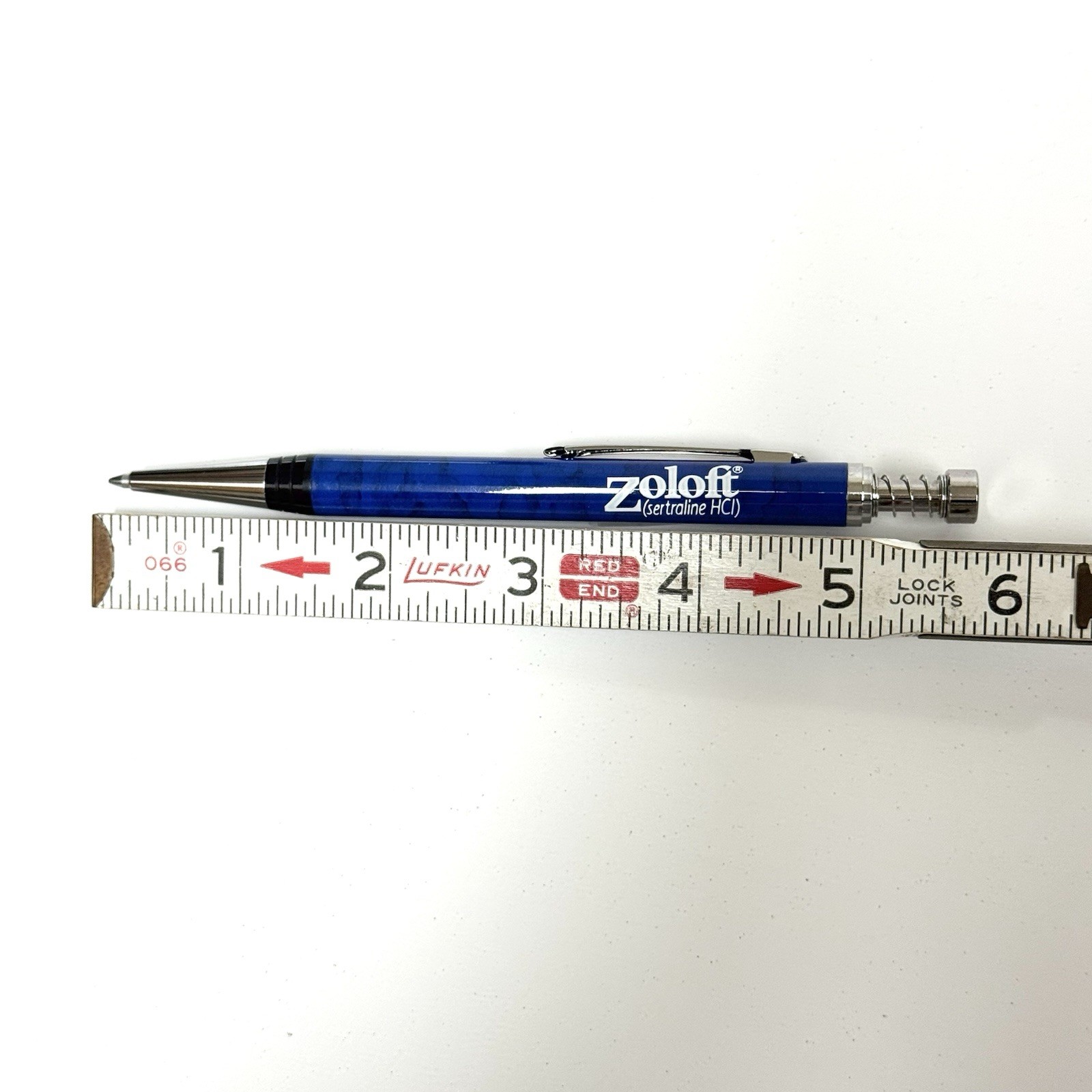 Zoloft Drug Rep Pharmaceutical Pen Writes Well