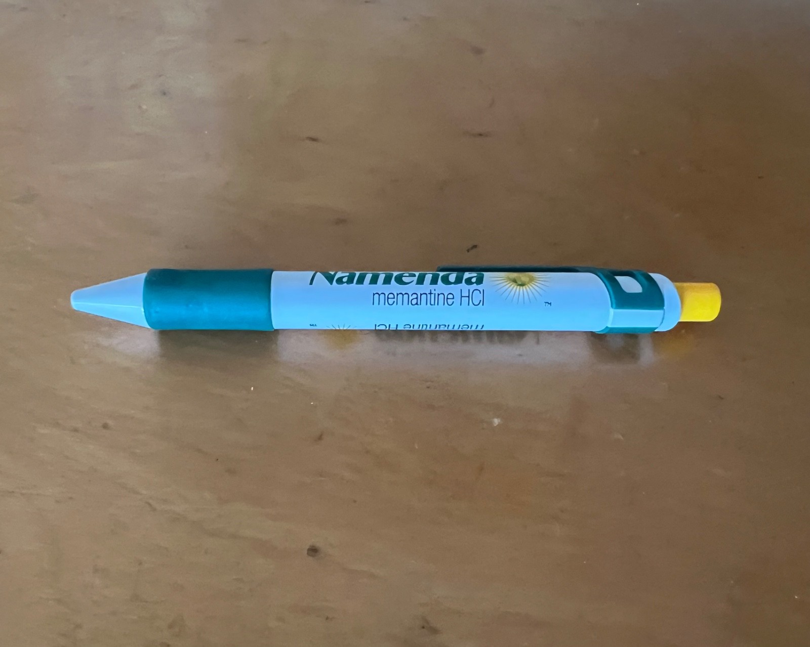 Drug Rep Click Pen Namenda Memantine HCl Ballpoint Pen Pharmaceutical Black Ink
