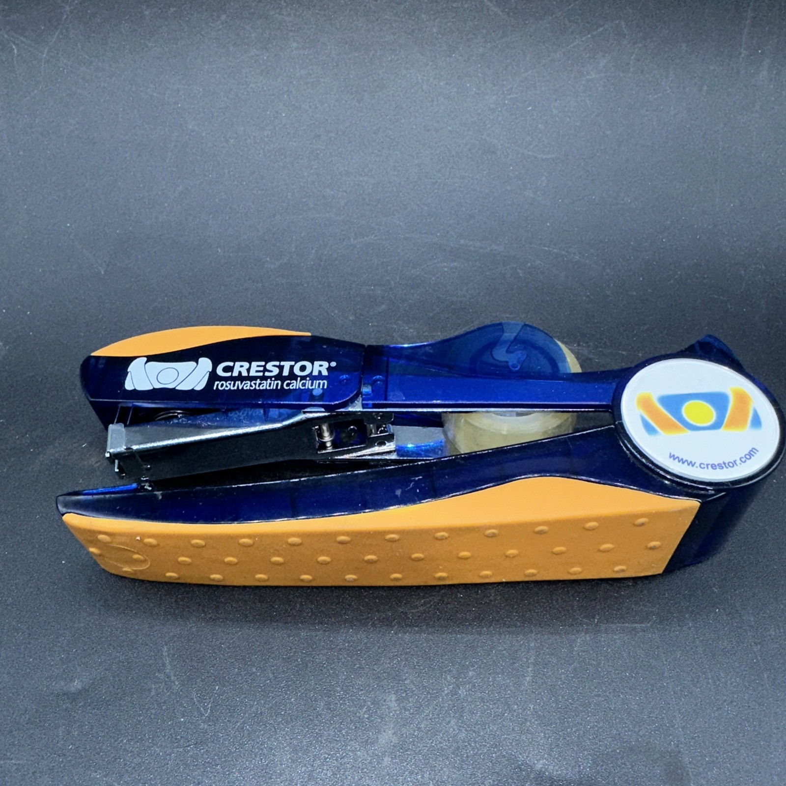Advertising Stapler/Tape Dispenser “Crestor” Drug Co Giveaway