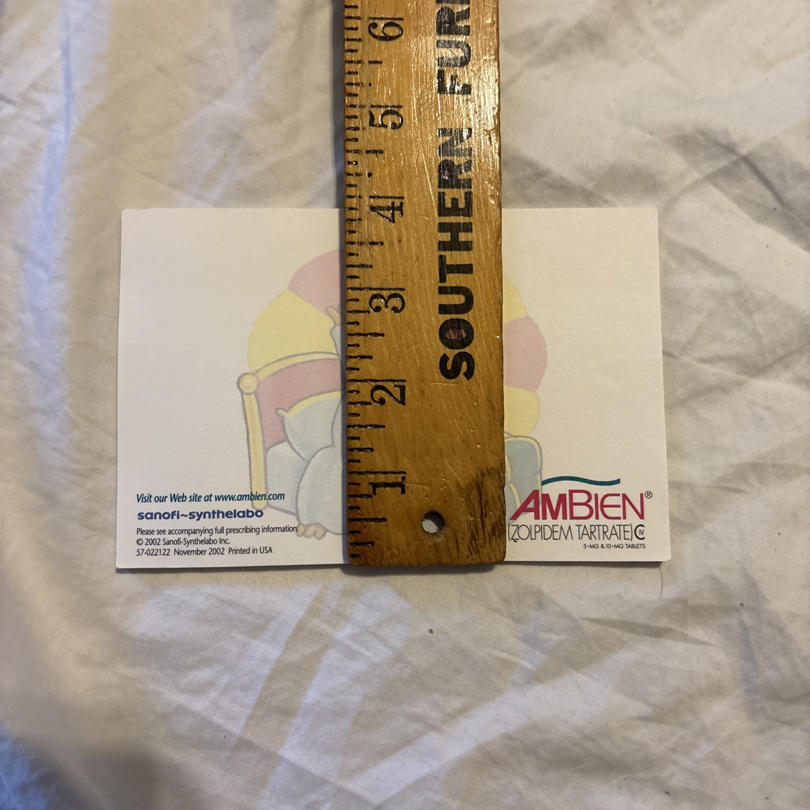 Ambien Notepad Pharmaceutical Drug Rep Sticky Note